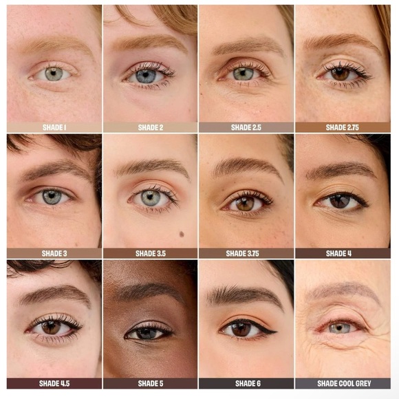 Benefit 3D Browtones Instant Color Highlights #4 Medium/Deep full size NWOB - Picture 3 of 7